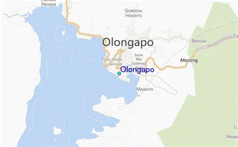 olongapo philippines yahoo map